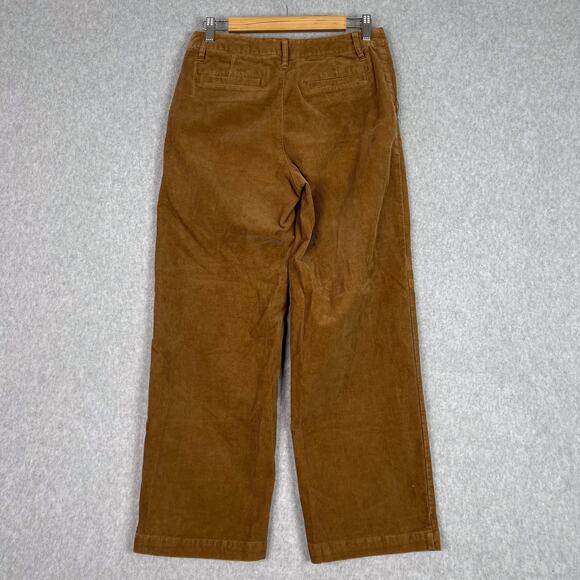 MUJI Brown Corduroy Straight Leg Pants Size Medium - Picture 5 of 15